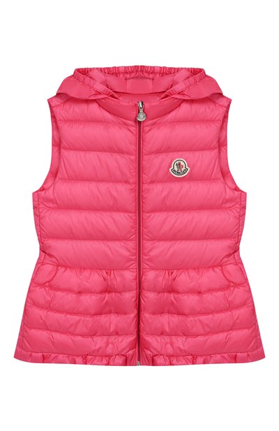 Пуховый жилет на молнии MONCLER ENFANT, арт. E1-954-48345-99-53048/8-10A, фото 1