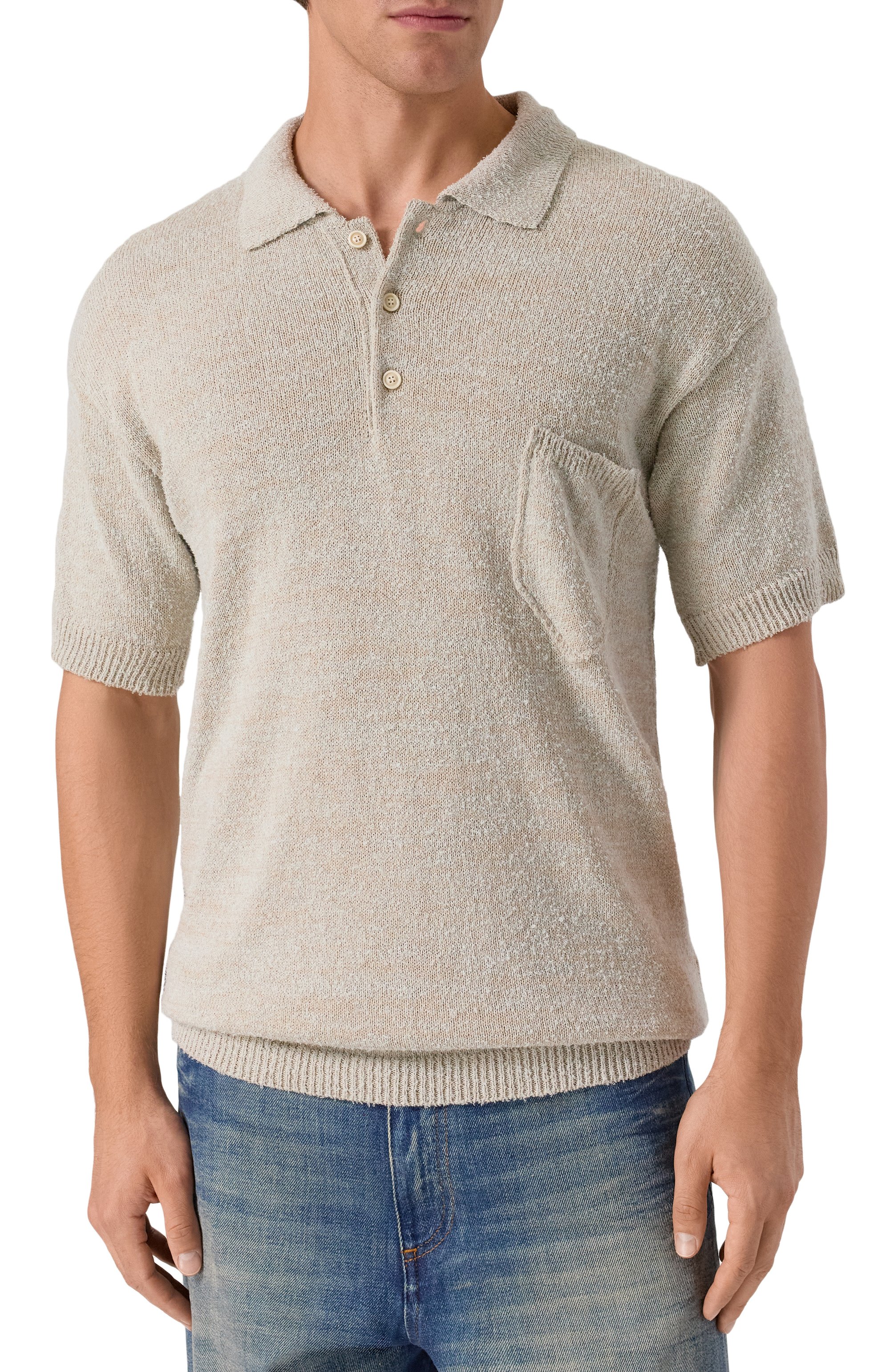 Поло из хлопка �и шерсти MAISON MARGIELA, арт. S50GL0062/M13152, фото 3