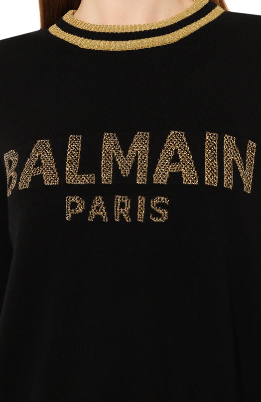 фото Пуловер из шерсти и кашемира balmain