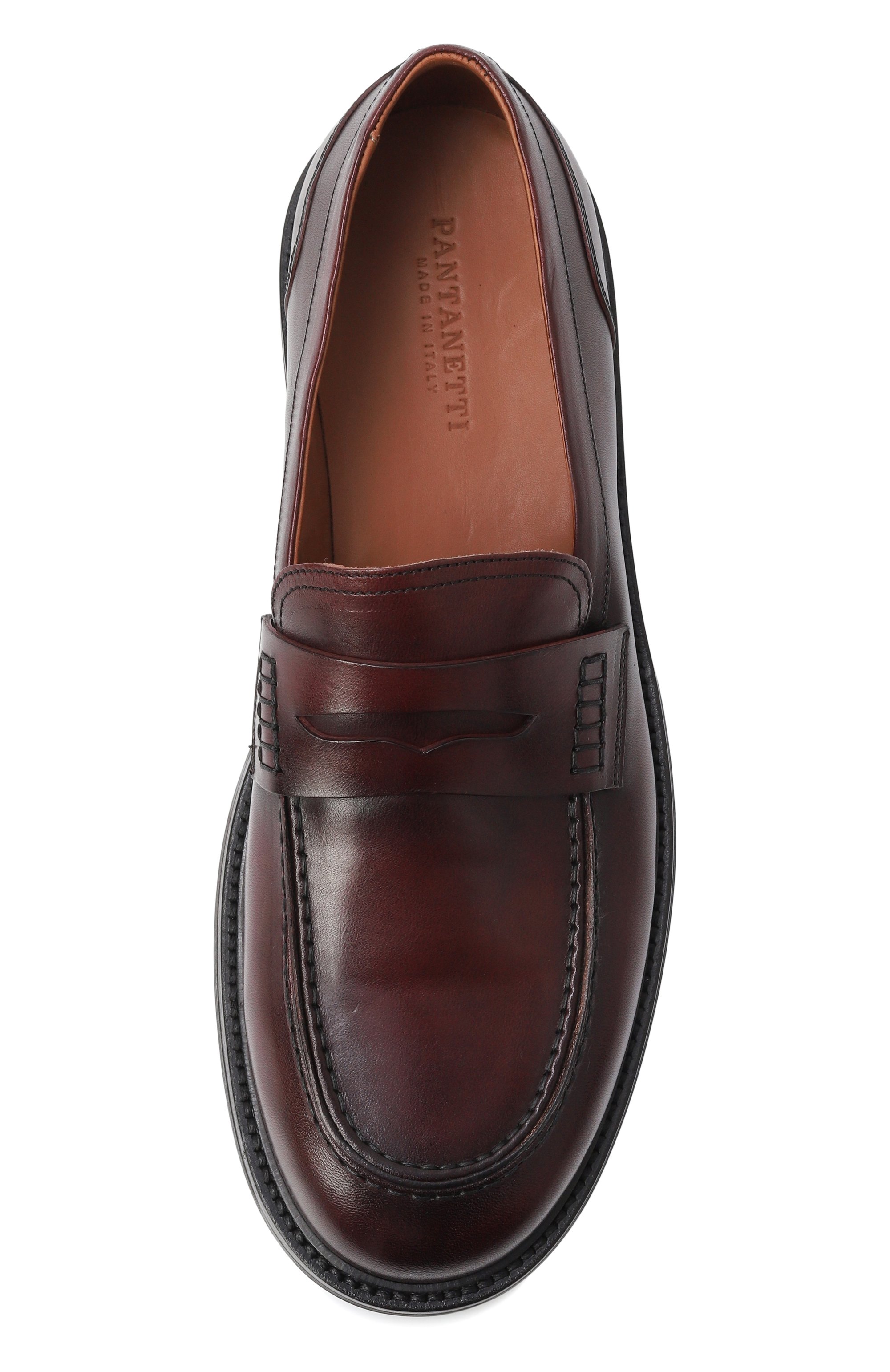 Кожаные пенни-лоферы PANTANETTI, арт. 19043C/SHELBY, фото 6