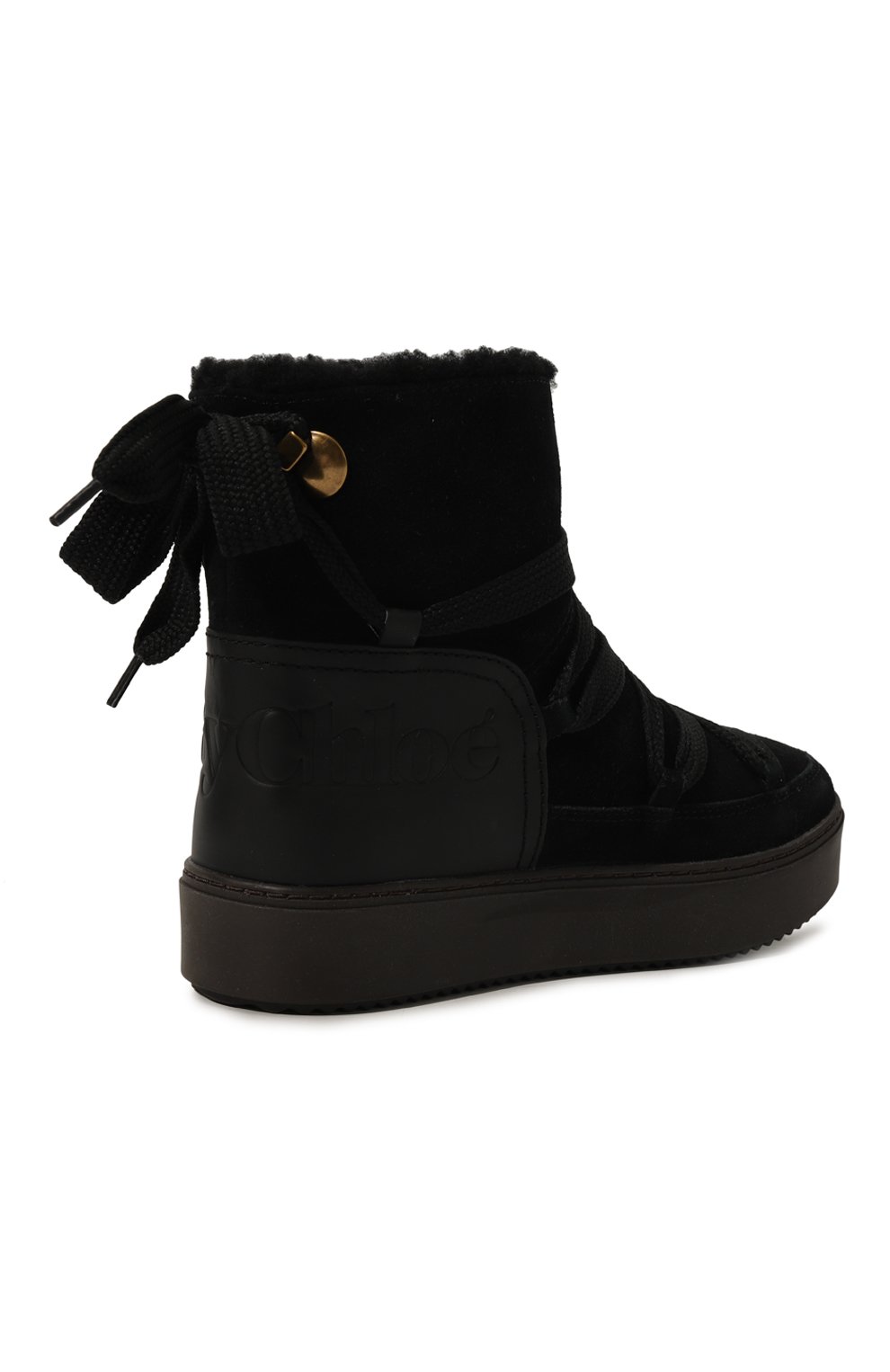 Замшевые полусапоги SEE BY CHLOÉ, арт. SB35151A14295001, фото 5