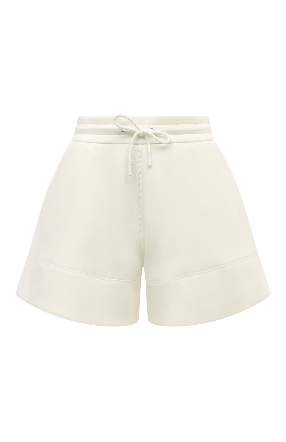 Хлопковые шорты EMPORIO ARMANI молочного цвета по цене 26050 руб., арт. 3R2P6C/1JHSZ, фото 1 Хлопковые шорты EMPORIO ARMANI, арт. 3R2P6C/1JHSZ, фото 1