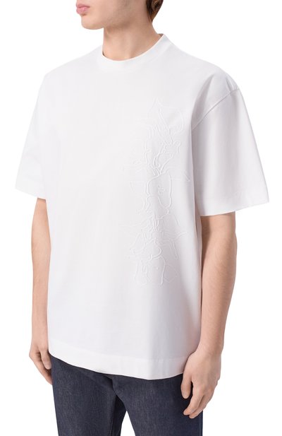 Хлопковая футболка BOSS, арт. 50558859, фото 3