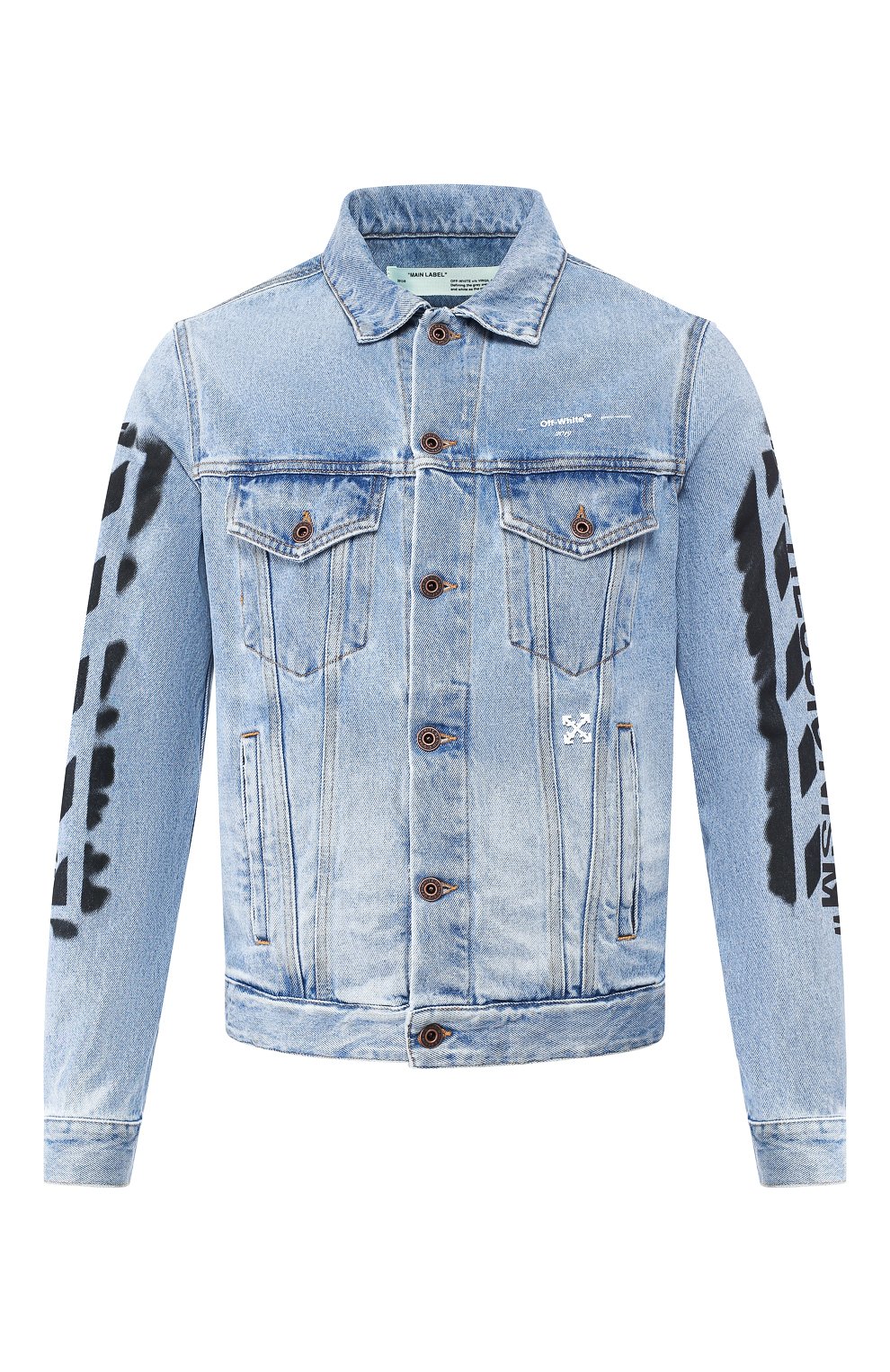 Джинсовая куртка OFF-WHITE, арт. 0MYE005R193860157310, фото 1
