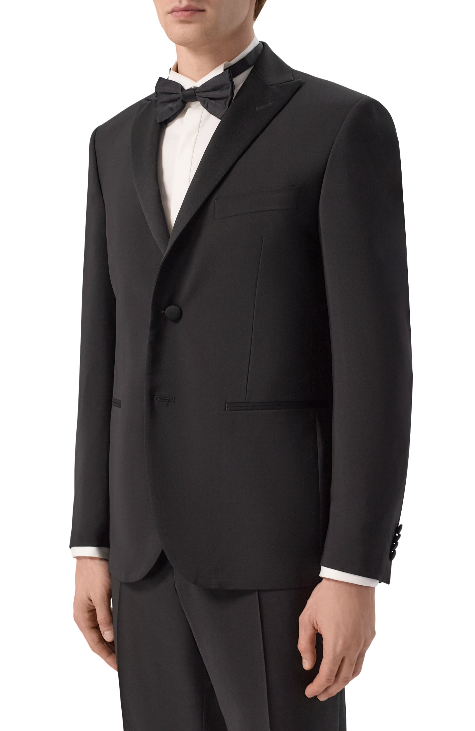 Шерстяной смокинг CORNELIANI, арт. 286T02/2A94135_001_SET, фото 2