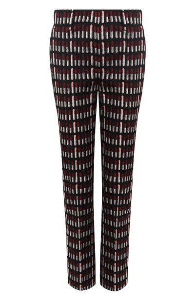Женские укороченные хлопковые брюки с принтом PRADA, арт. P2469-1SEZ-F0002