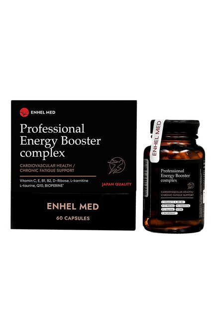 Профессиональный витаминный комплекс energy booster (60шт.) ENHEL BEAUTY бесцветного цвета, арт. 4603744792765 | Фото 1 (Нос: Не проставлено; Региональные ограничения белый список (Axapta Mercury): Не проставлено; Назначение: Для тела; Косметика кросс-кт: Уход У; Тип продукта: БАДы)