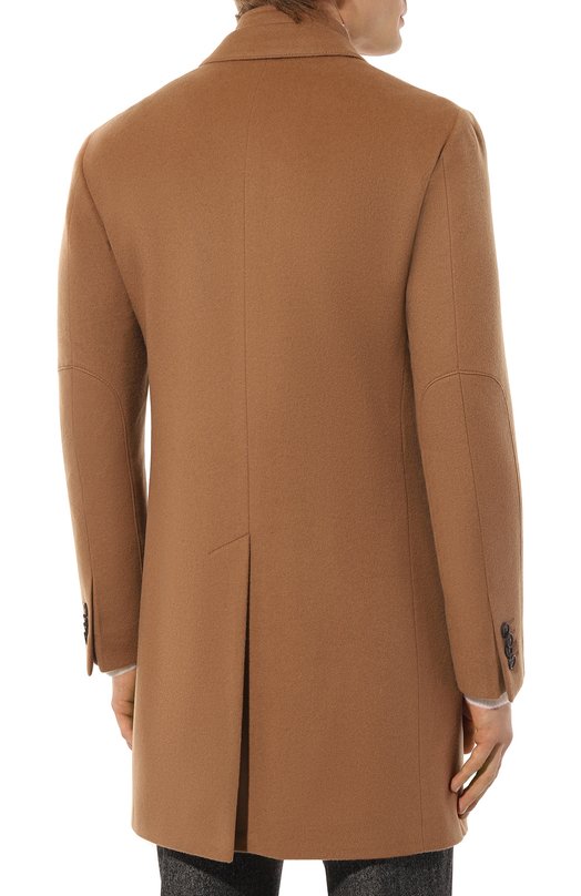 Шерстяное пальто Corneliani 941508-9412321 Бежевый  941508-9412321 Фото 4