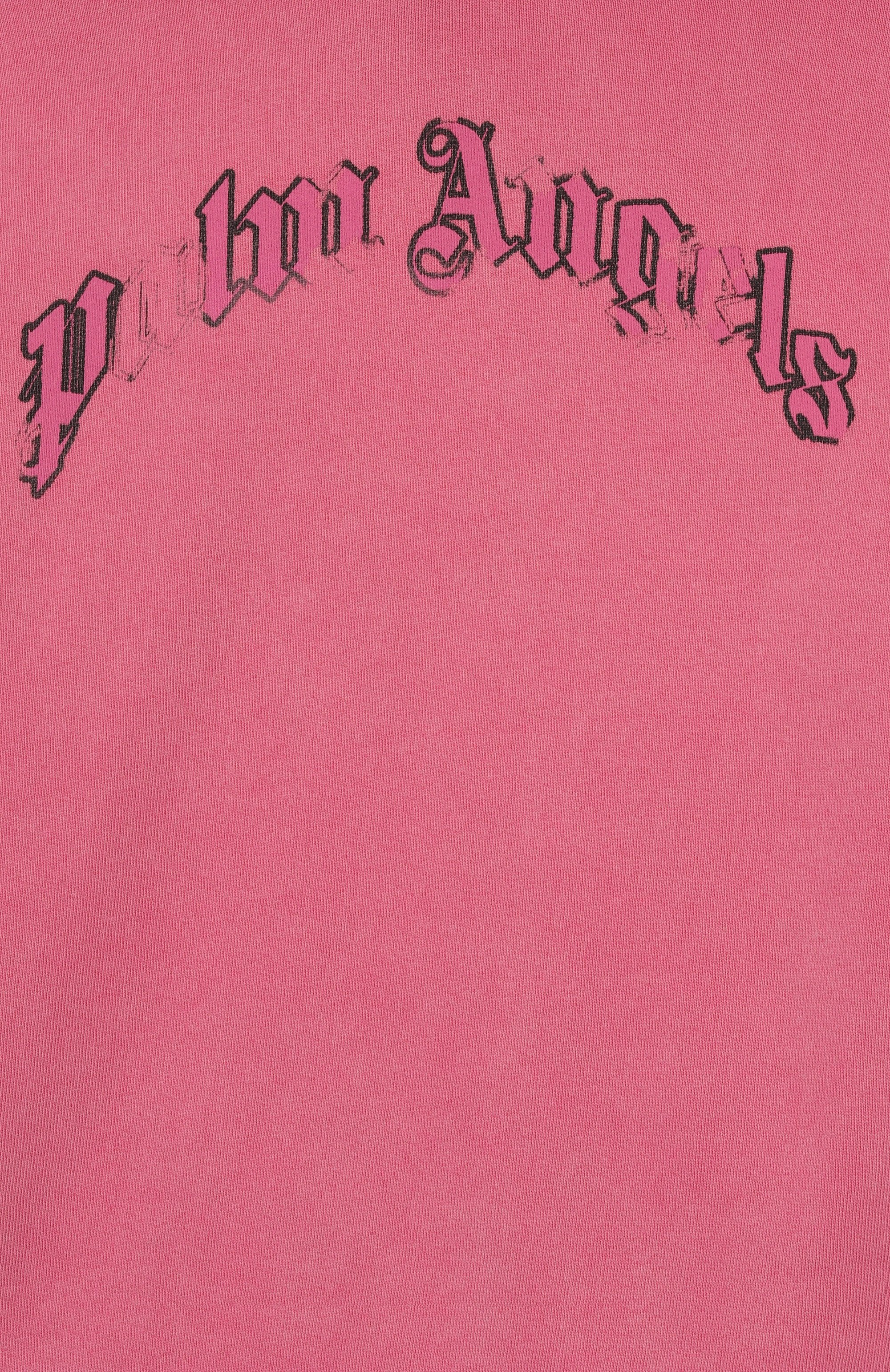 Хлопковое худи PALM ANGELS, арт. PGBB015S26FLE007, фото 3