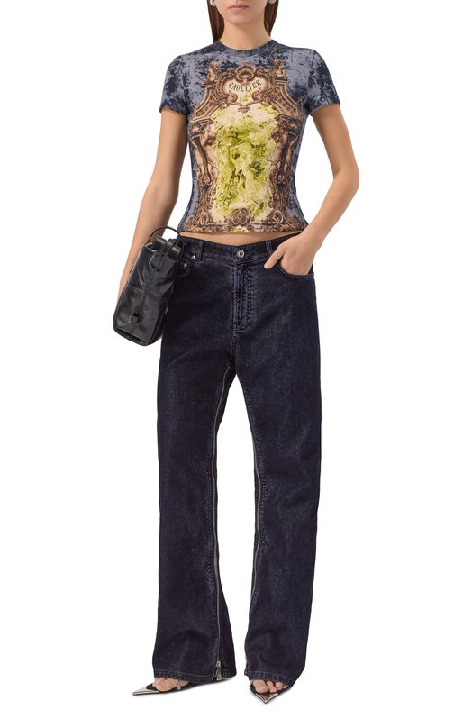 Джинсы Jean Paul Gaultier 25/04-W-TR032/W010 Синий  25/04-W-TR032/W010 Фото 2