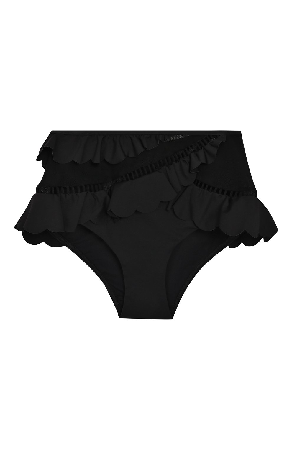 Плавки-бикини ZIMMERMANN черного цвета по цене 29950 руб., арт. 7461WEDIB, фото 1 Плавки-бикини ZIMMERMANN, арт. 7461WEDIB, фото 1