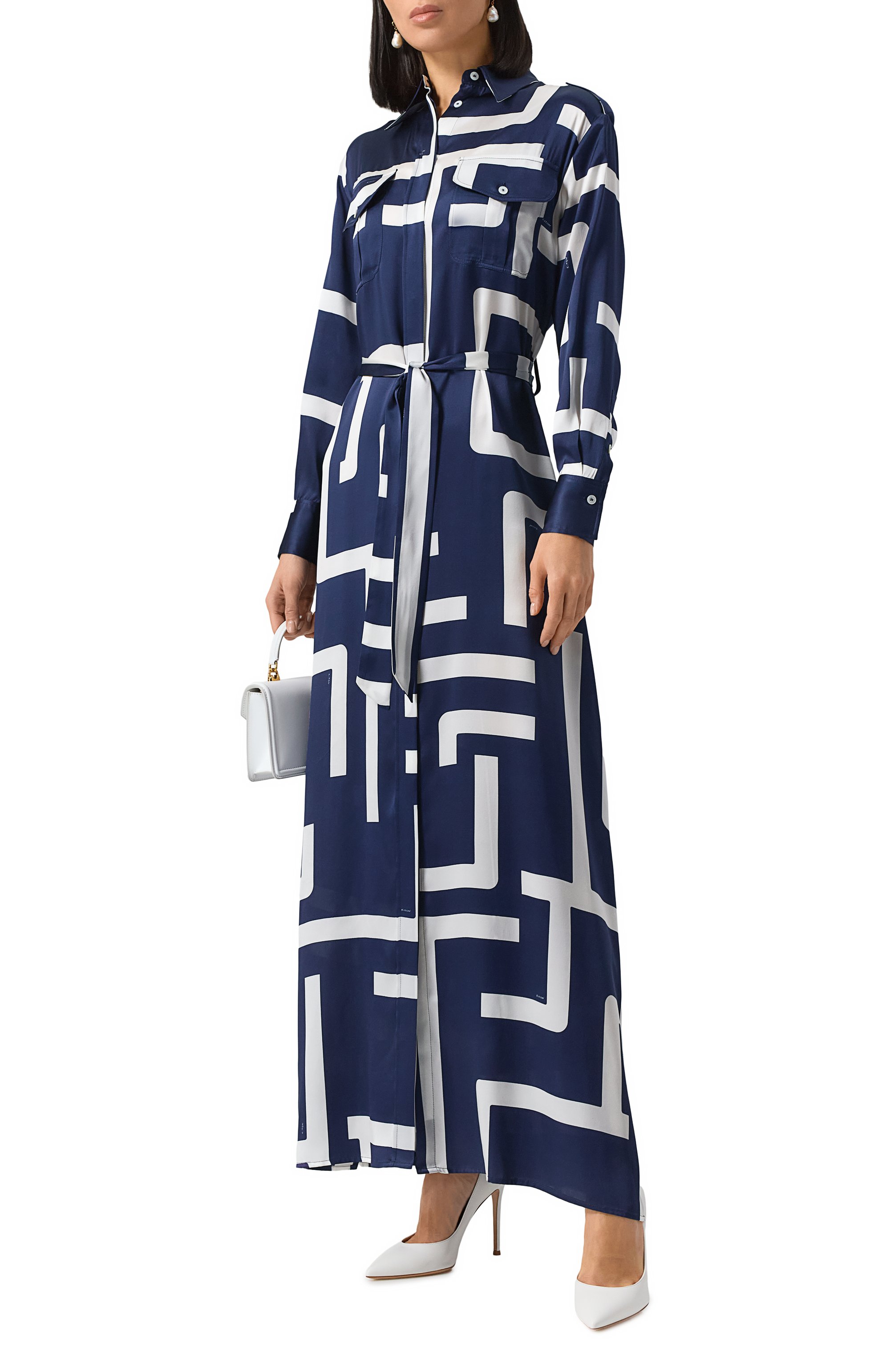 Шелковое платье KITON, арт. D47321K0926E06, фото 2