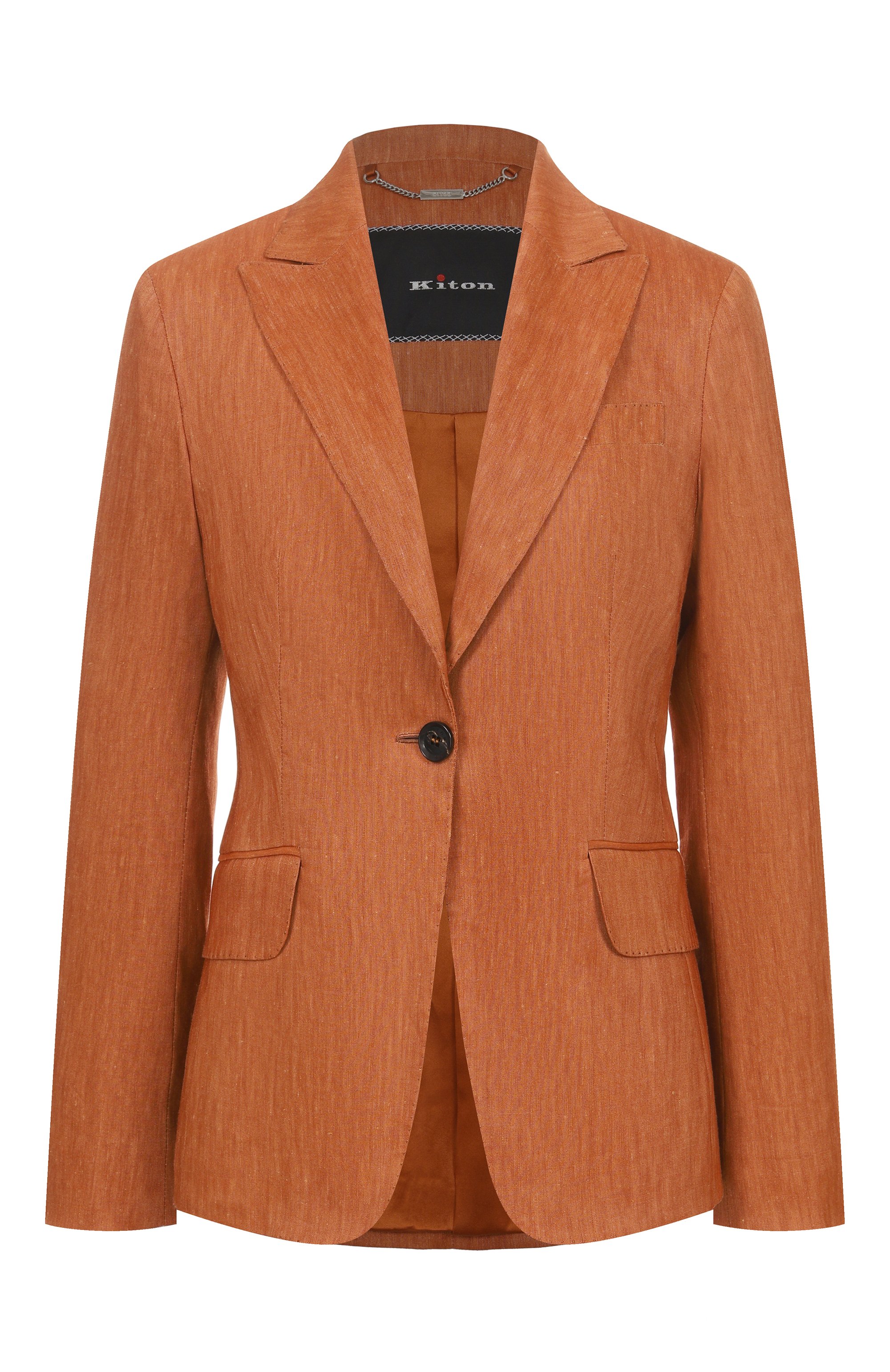 Жакет изо льна и шерсти KITON, арт. D15510K0919E03, фото 1