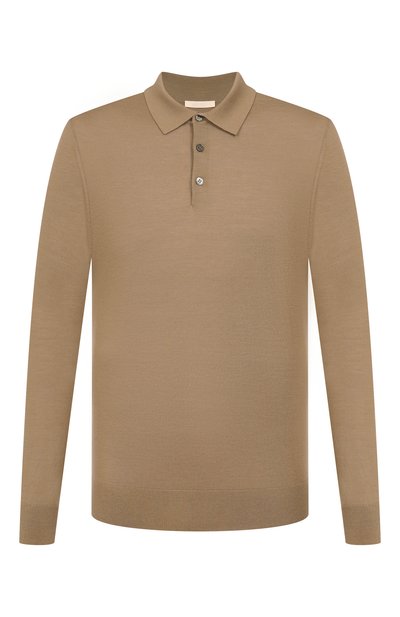 Мужское поло из шерсти и шелка 12 STOREEZ, арт. 135800