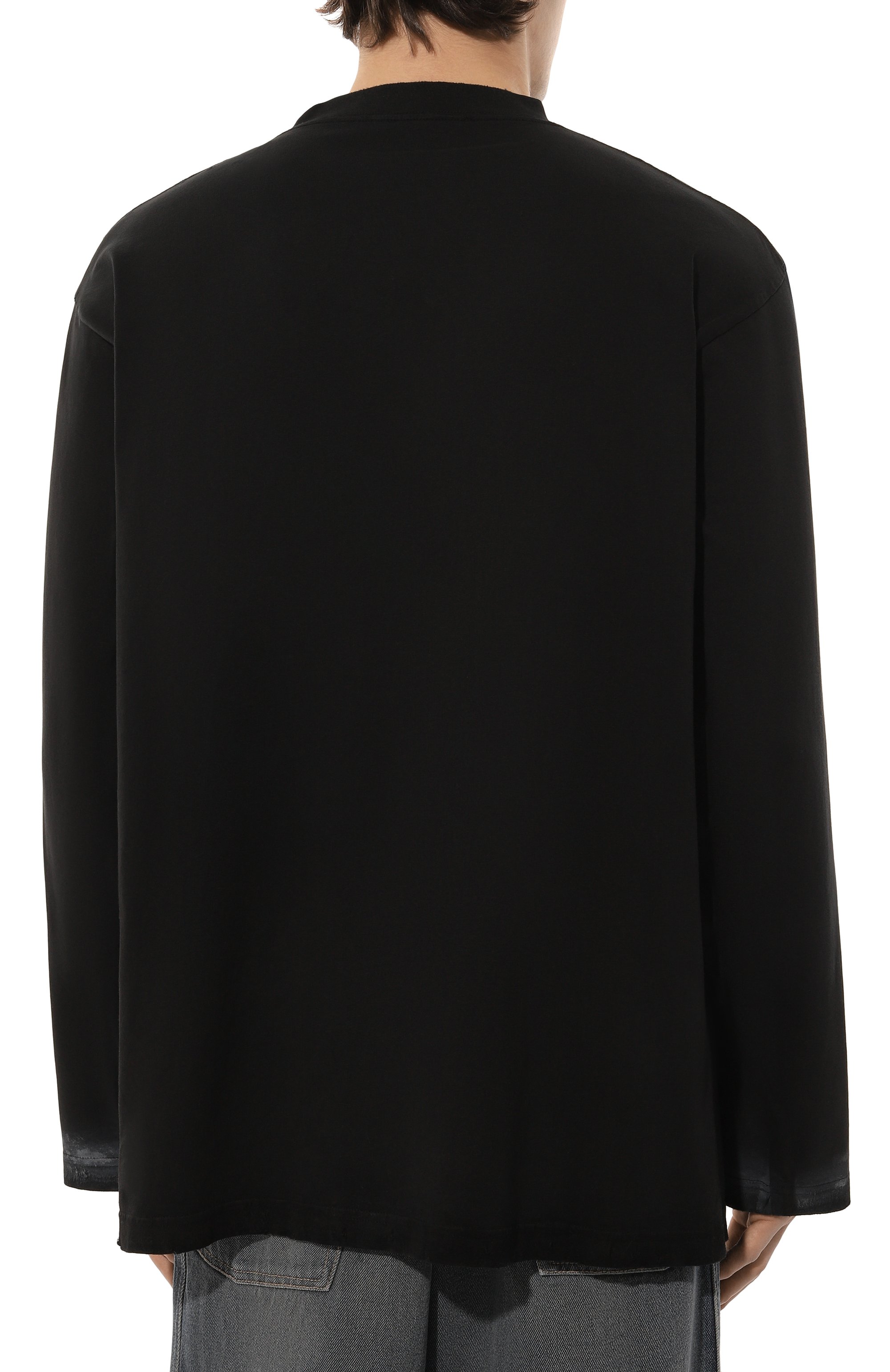 Хлопковый лонгслив BALENCIAGA, арт. 790365/TQVU4, фото 4