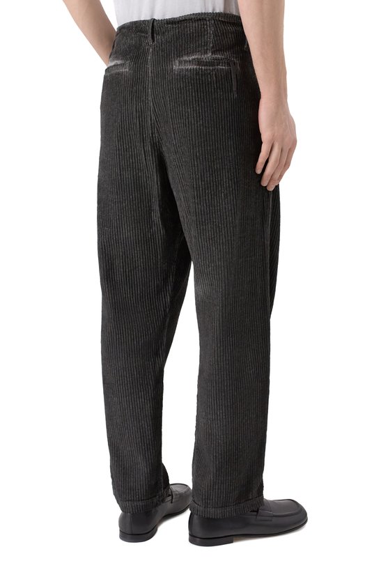 Вельветовые брюки Never Enough MPA037 Серый  MPA037 Фото 4