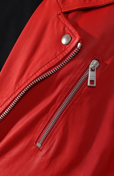 Кожаная косуха GIORGIO BRATO, арт. GU19S7206PMP, фото 5