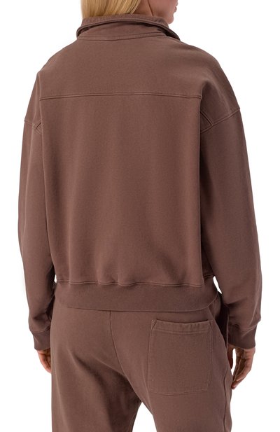 Хлопковый свитшот SPORTY AND RICH, арт. ST08165243BR03, фото 4