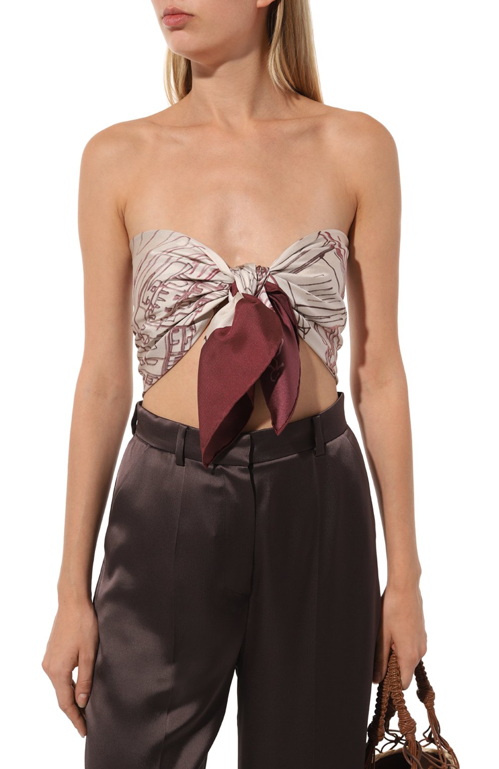 Шелковый платок KITON, арт. D53754XC5028, фото 2