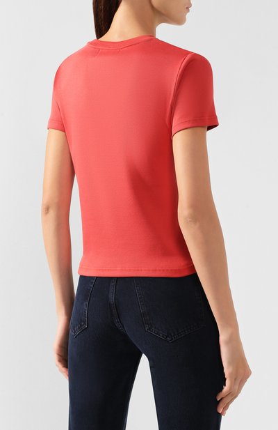 Хлопковая футболка MOUSSY, арт. 025CSN80-1060, фото 4