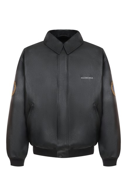 Мужская кожаный бомбер BALENCIAGA, арт. 830249/TLS01