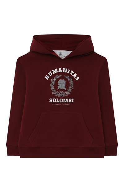 Хлопковое худи BRUNELLO CUCINELLI, арт. BTU14E156B, фото 1