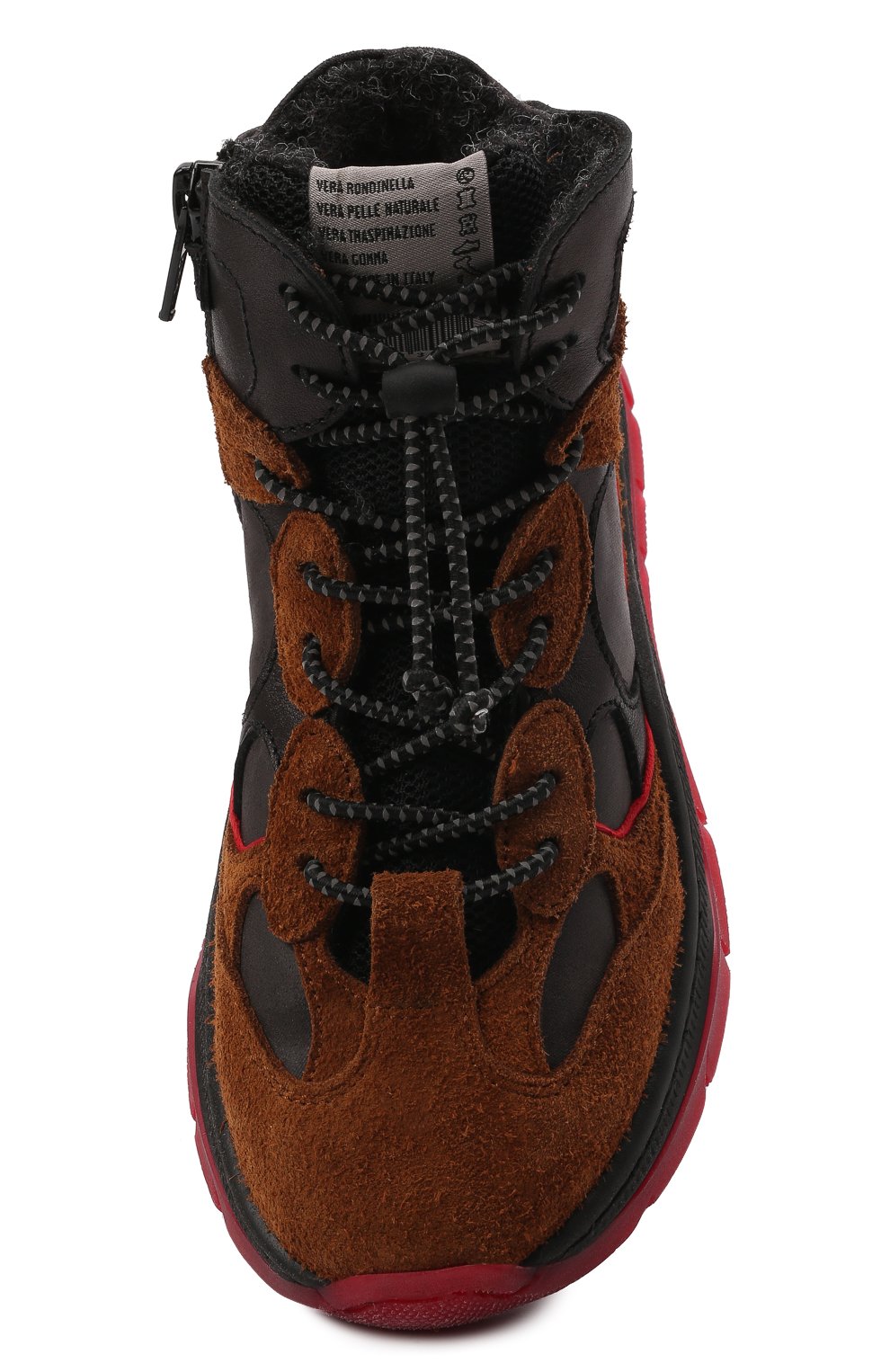 Высокие замшевые кроссовки RONDINELLA, арт. 11958E/6430/40-42, фото 4