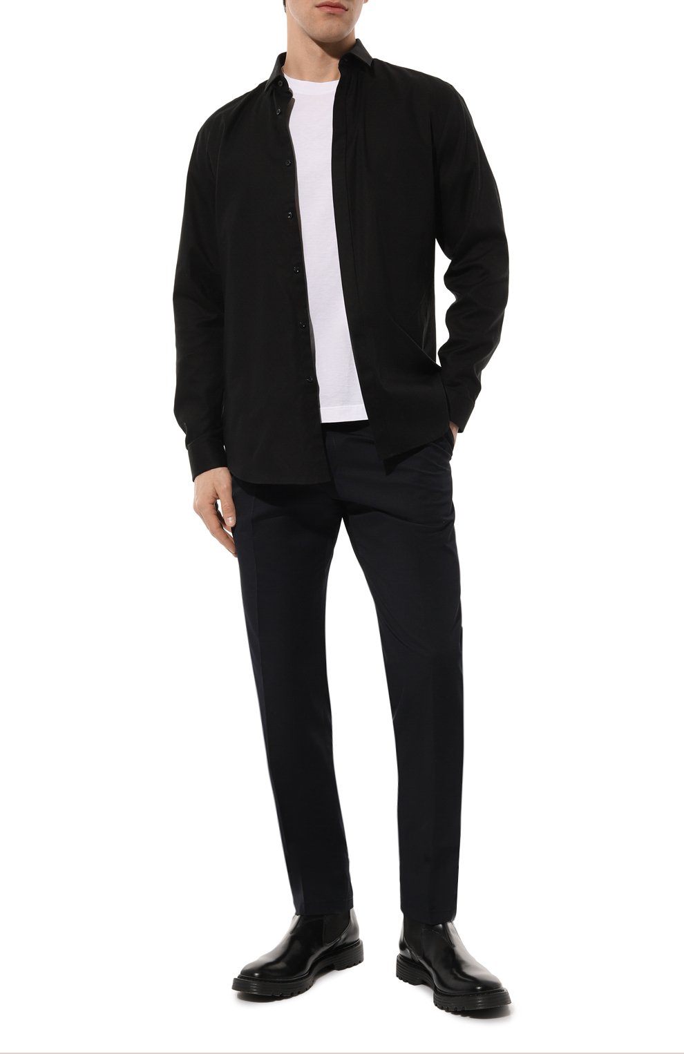 Хлопковая сорочка HUGO, арт. 50508324, фото 2