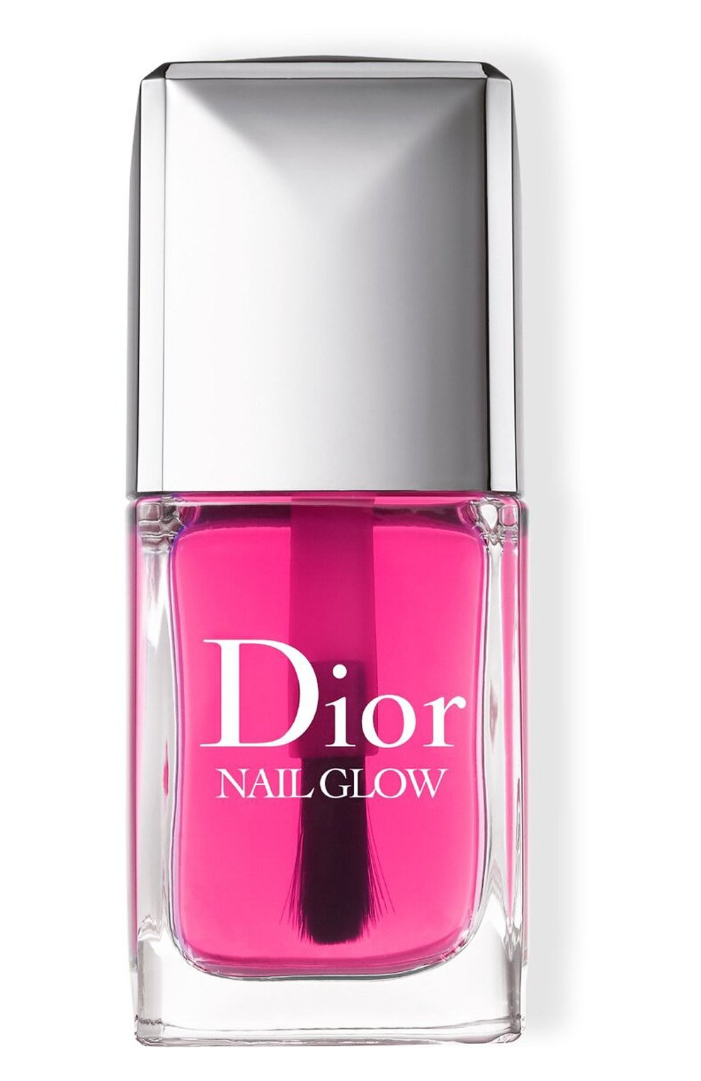 Лак для ногтей с эффектом французского маникюра dior nail glow (10ml) DIOR бесцветного цвета, арт. F002707000 | Фото 1 (Обьем косметики: 100ml; Ограничения доставки: flammable)