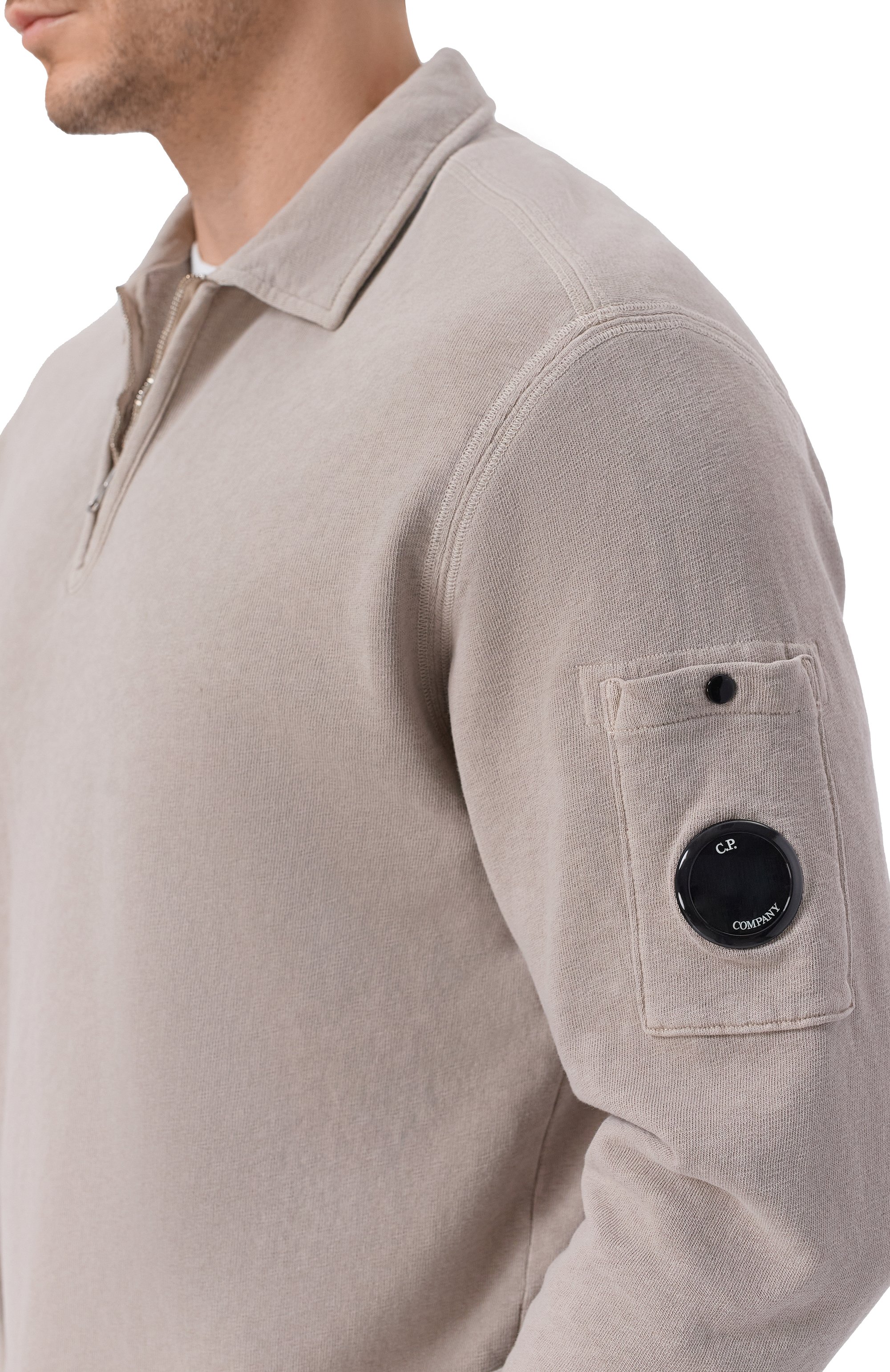 Хлопковое поло C.P. COMPANY, арт. 20CMSS208A/1103370, фото 5