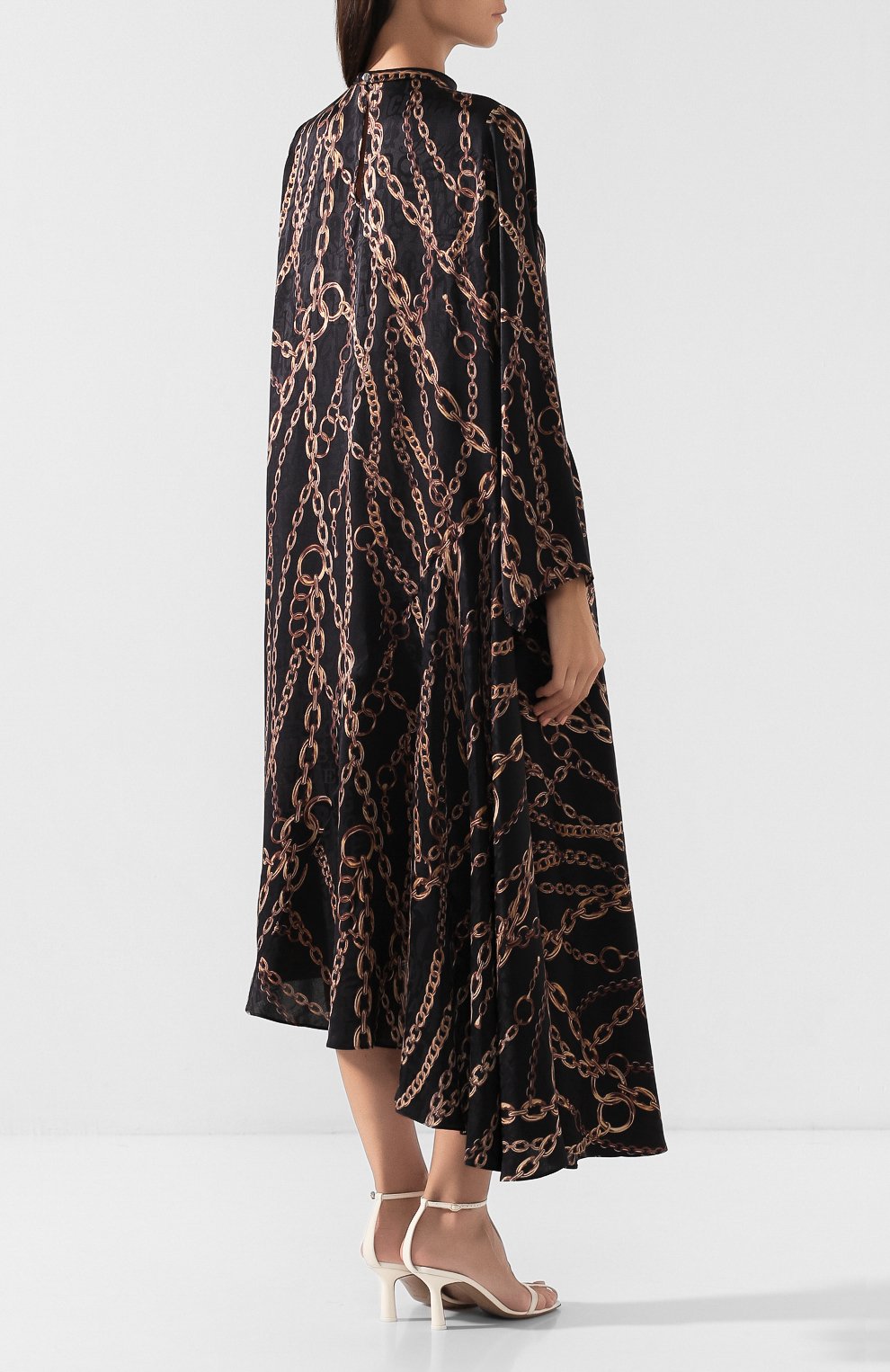 Шелковое платье BALENCIAGA, арт. 582850/TFLA8, фото 4