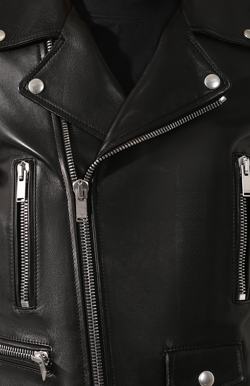 Кожаная куртка SAINT LAURENT, арт. 481862/Y50A2, фото 5