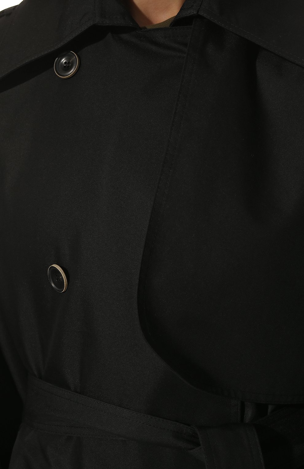 Двубортный тренч  LESYANEBO, арт. FW22/H-465/LT, фото 5