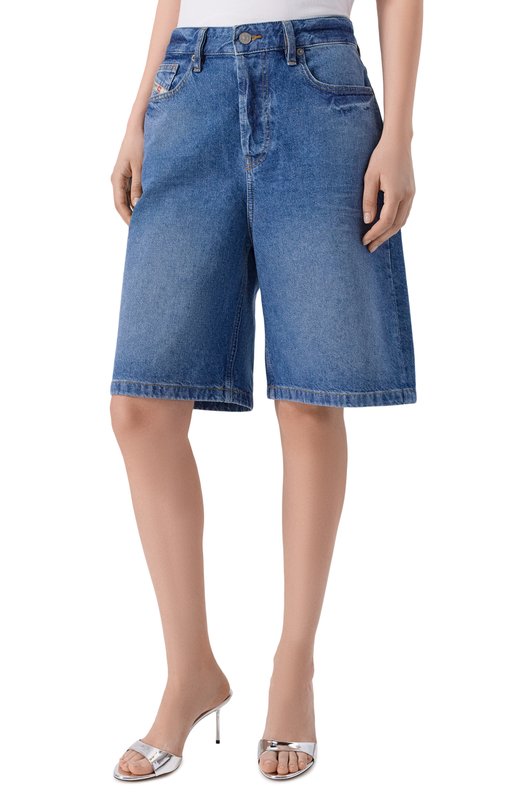 Джинсовые шорты Diesel A14051/0ADBW Синий  A14051/0ADBW Фото 3