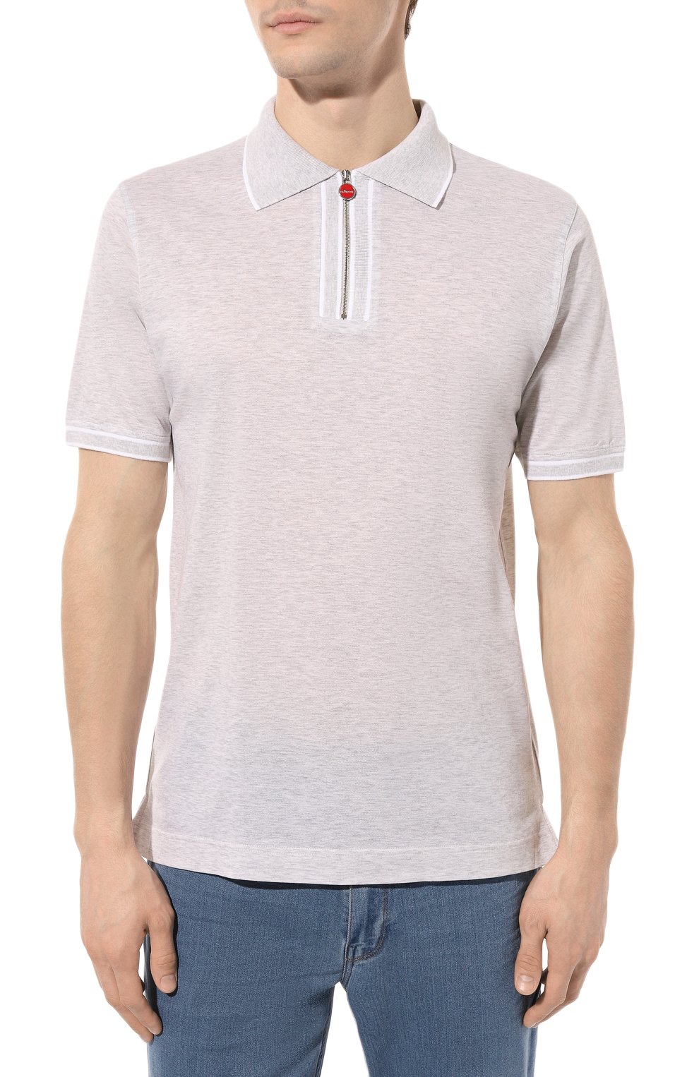 Хлопковое поло KITON, арт. UK1267, фото 3