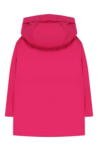 Парка с капюшоном MONCLER фуксия цвета по цене 52450 руб., арт. F1-954-1C704-10-539HW/4-6A, фото 2 Парка с капюшоном MONCLER, арт. F1-954-1C704-10-539HW/4-6A, фото 2