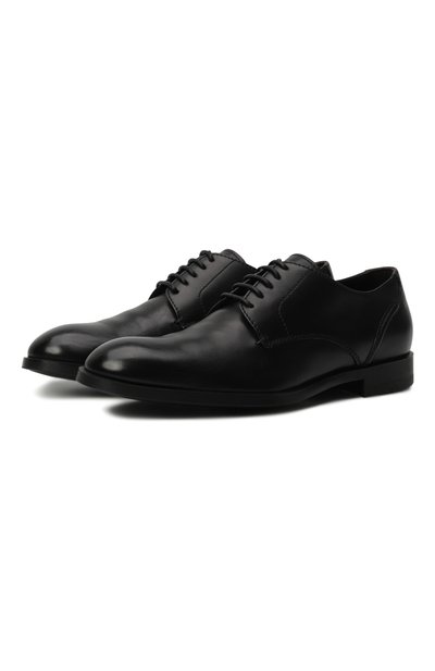 Мужские кожаные дерби ZEGNA, арт. A4465Z-LHNAX