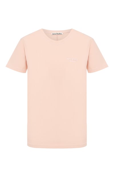 Женская хлопковая футболка ACNE STUDIOS, арт. AL0015
