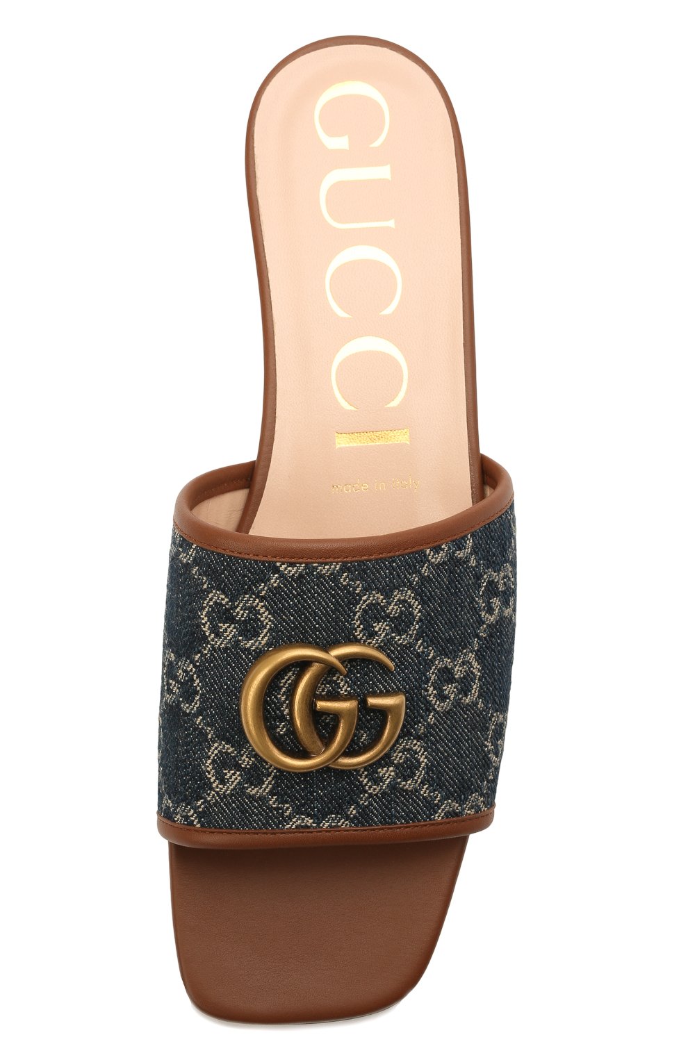 Текстильные шлепанцы GUCCI, арт. 647630/2KQ50, фото 5