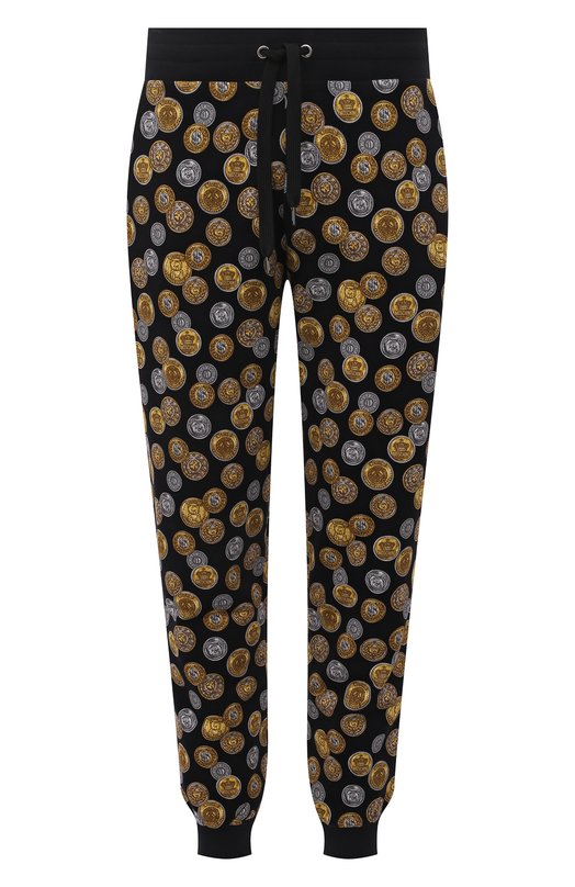 

Хлопковые джоггеры Moschino, Чёрный