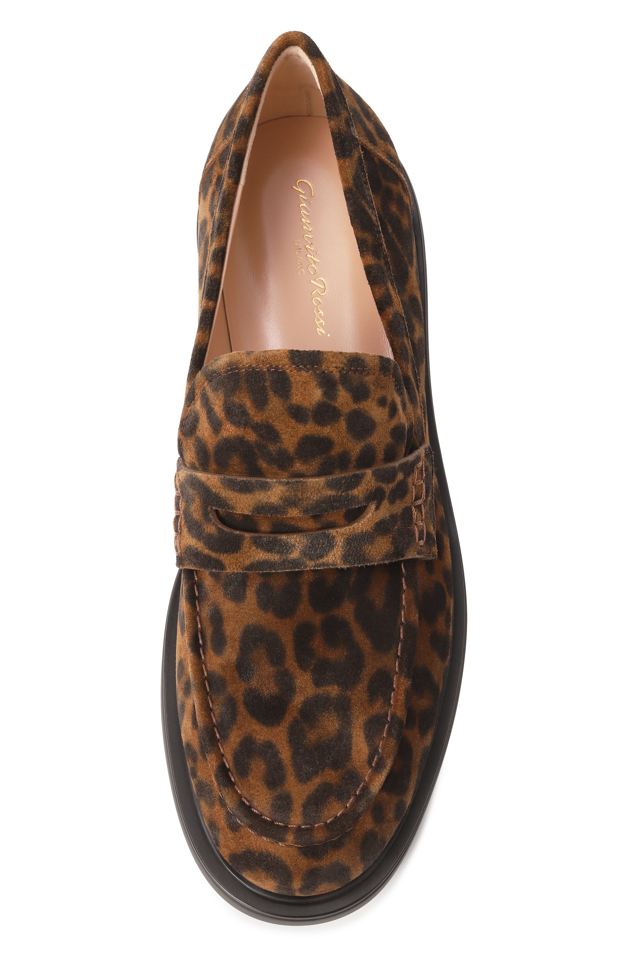 Замшевые пенни-лоферы harris GIANVITO ROSSI, арт. G25283.20G0M.SUELEPA, фото 6