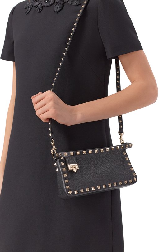 Сумка Rockstud small Valentino 8W2B0J47/VSF Чёрный  8W2B0J47/VSF Фото 2