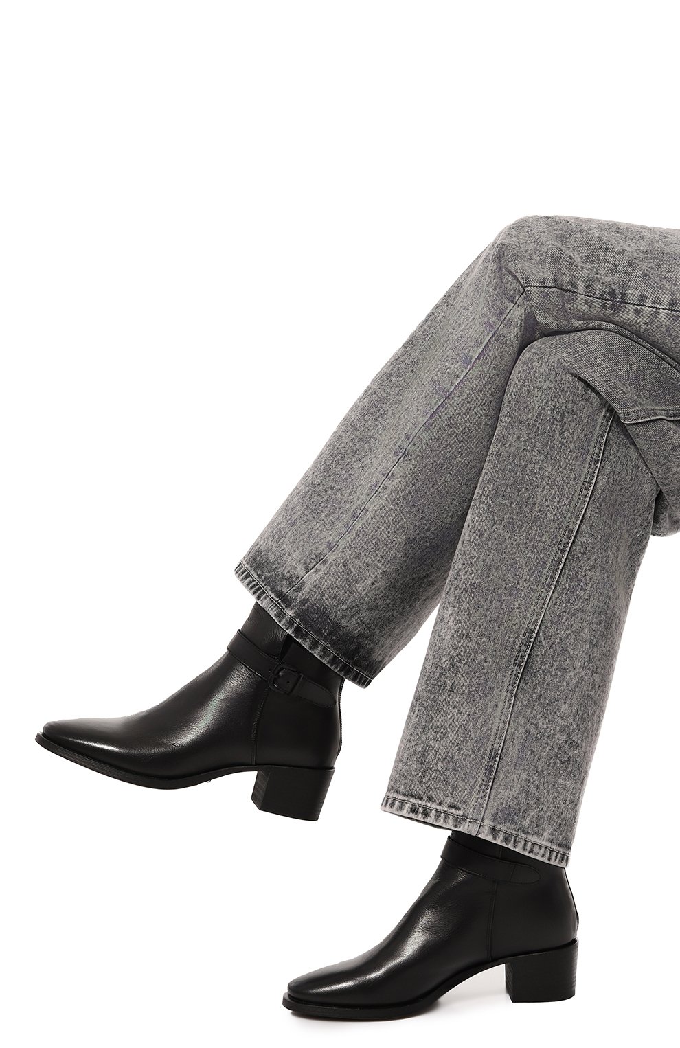 Кожаные ботильоны PANTANETTI, арт. 18099E/NIBS, фото 3