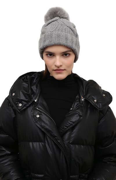 Кашемировая шапка courchevel LORO PIANA, арт. FAI3621, фото 2