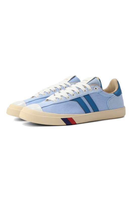 Текстильные кеды Court Ace Pro-Keds 1949 C0URT ACE/CANVAS & LEATHER Голубой C0URT ACE/CANVAS & LEATHER