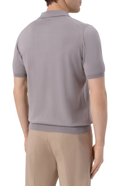 Хлопковое поло KITON, арт. UMKX33ZK358, фото 4