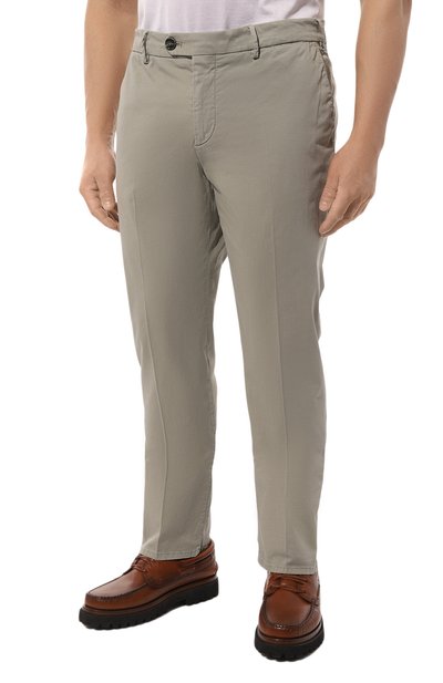 Хлопковые брюки BRUNELLO CUCINELLI, арт. M289LB1770, фото 3