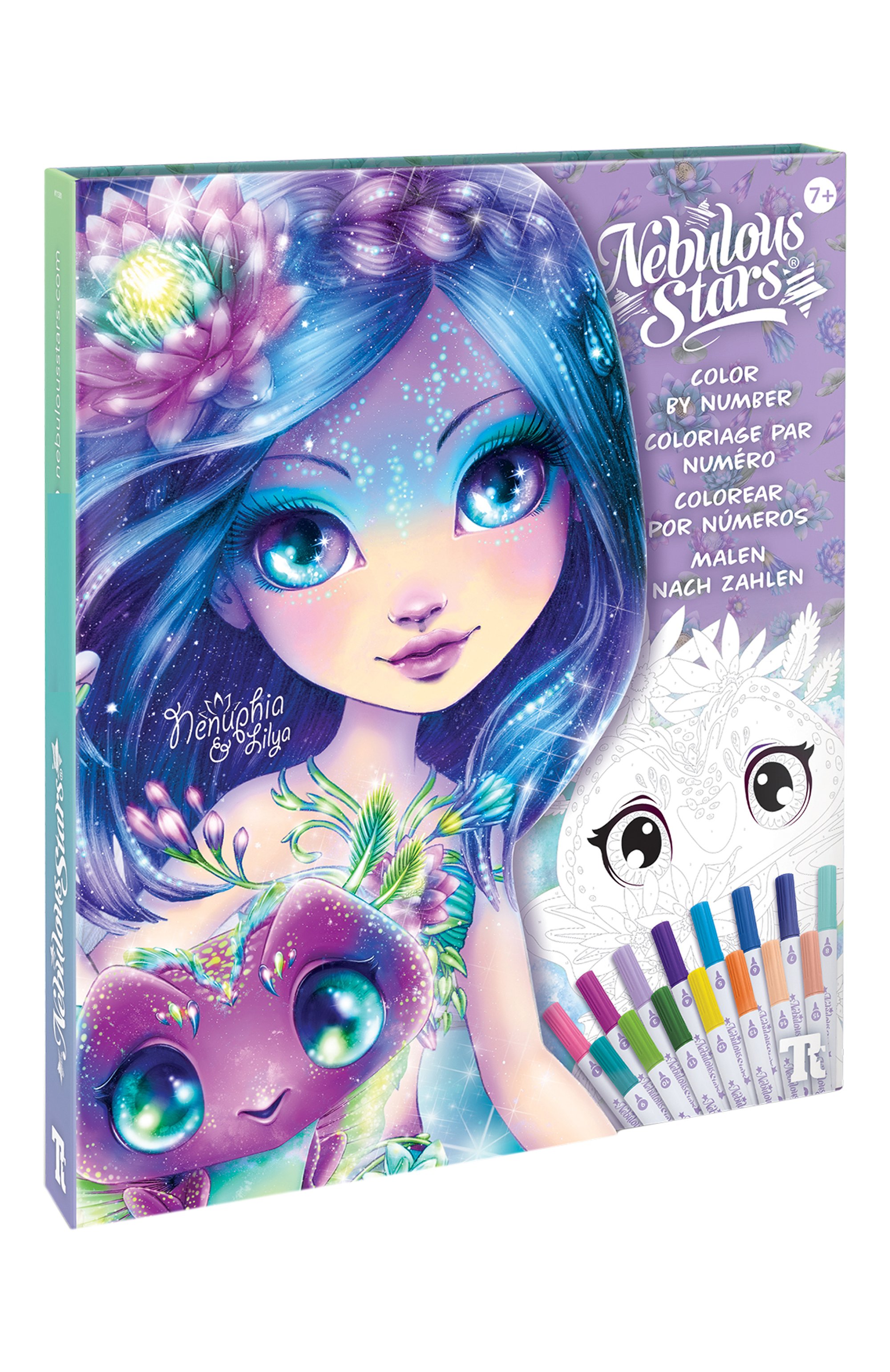 Набор для рисования nenuphia PAREMO фиолетового цвета по цене 5040 руб., арт. 11381_NSDA, фото 1 Набор для рисования nenuphia PAREMO, арт. 11381_NSDA, фото 1