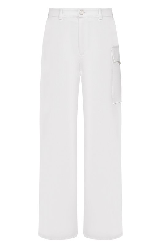 Хлопковые брюки Marni PAMA0637A1/UTC567 Белый PAMA0637A1/UTC567