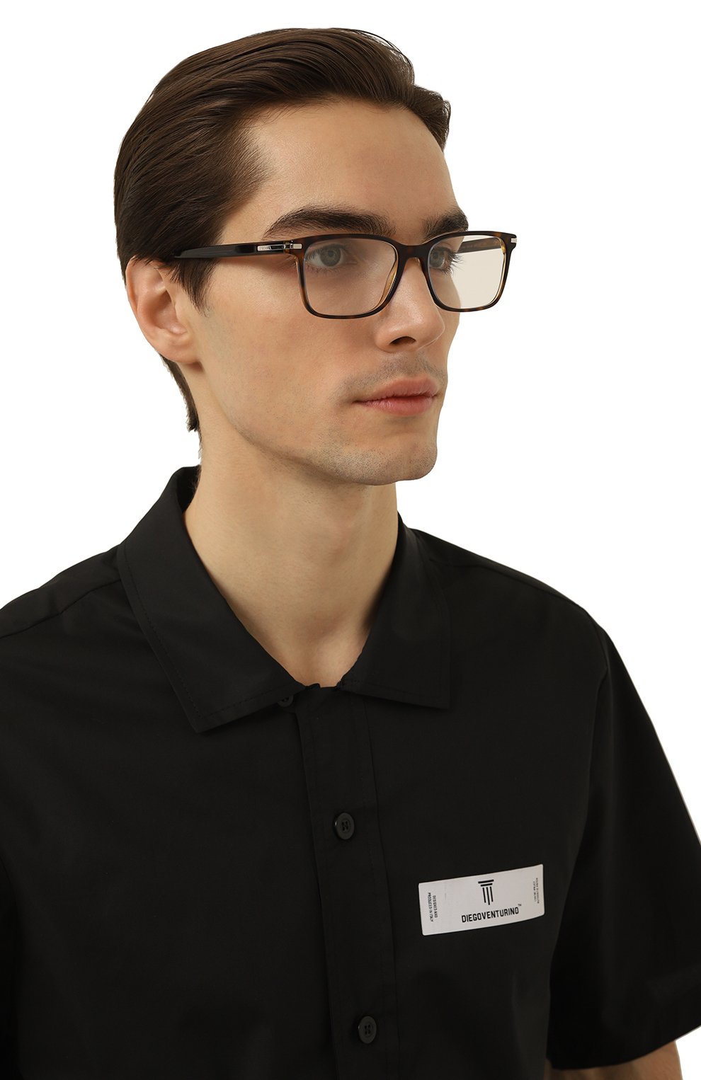 Оправа PRADA коричневого цвета по цене 32950 руб., арт. 14WV-ZXH101, фото 2 Оправа PRADA, арт. 14WV-ZXH101, фото 2